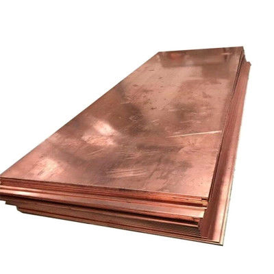 Bán nóng Đỏ tinh khiết 4x8 99,9% Bảng đồng C10700,C10100 Bảng đồng rắn cho xây dựng
