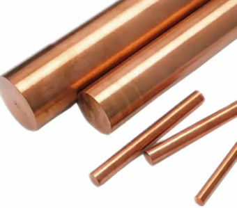Thỏi đồng cứng cao C10100 C10200 C11000 6mm 8mm 10mm 16mm Solid Copper Rod