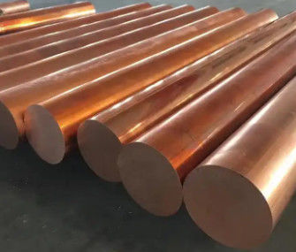 Thỏi đồng cứng cao C10100 C10200 C11000 6mm 8mm 10mm 16mm Solid Copper Rod