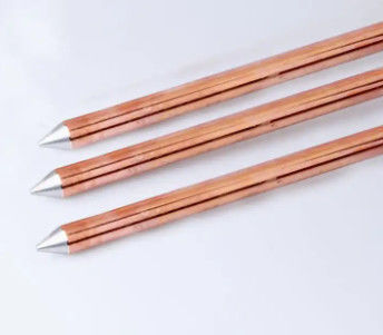 C10100 c11000 c12000 c12200 8-16mm Earth Copper Rod dẫn điện cao Electrical Copper Earth bars