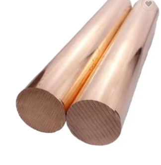Nhà máy bán buôn đường kính 6mm 8mm 10mm ống đồng rắn bề mặt đánh bóng ống đồng thẳng