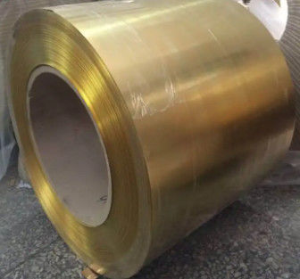 bán nóng băng giấy đồng đồng C26800 đồng cuộn băng 0.2mm 0.3mm 0.5mm Độ dày nhà máy trực tiếp