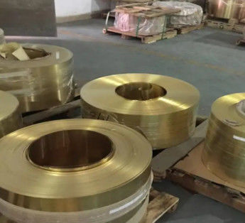 bán nóng băng giấy đồng đồng C26800 đồng cuộn băng 0.2mm 0.3mm 0.5mm Độ dày nhà máy trực tiếp