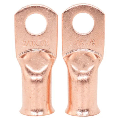 Cáp kết nối đầu cuối điện AWG 2/0*3/8 Loại Crimping ống đồng